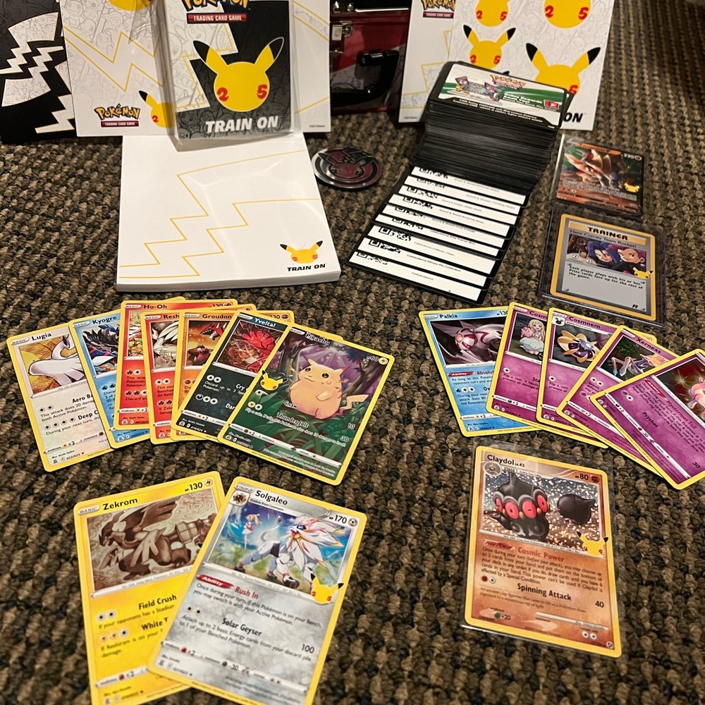 Pokemon cards and unused online code cards bundle